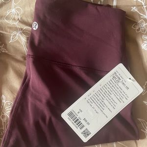 NWT lululemon wunder train HR tight 25”leggings